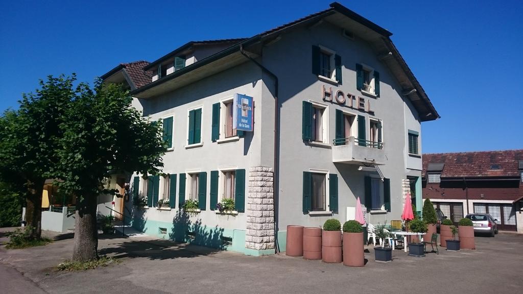 Hotel De La Gare, Vendlincourt エクステリア 写真